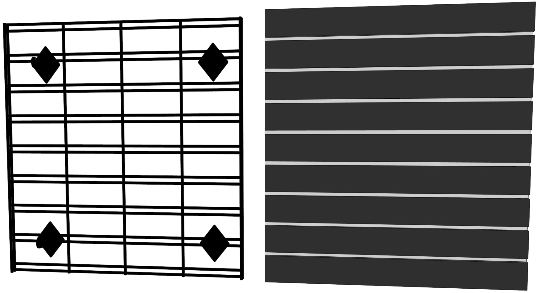 Slatgrid and Slatwall