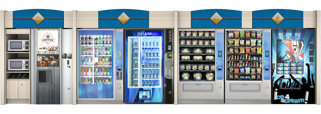 Diamond Vending Rendering