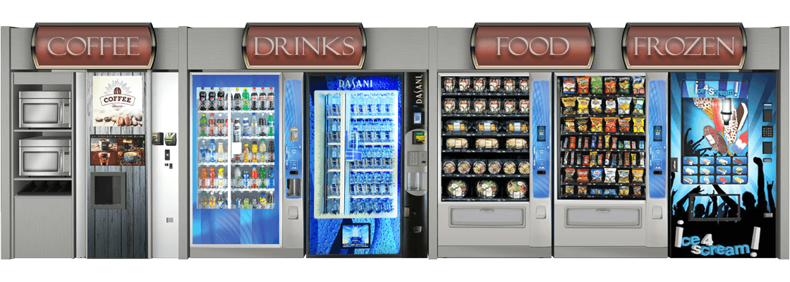 Frosted Glass Vending Rendering